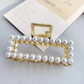 2-Pack Metal Geometric Hollow Hair Claw Clips & Barrettes