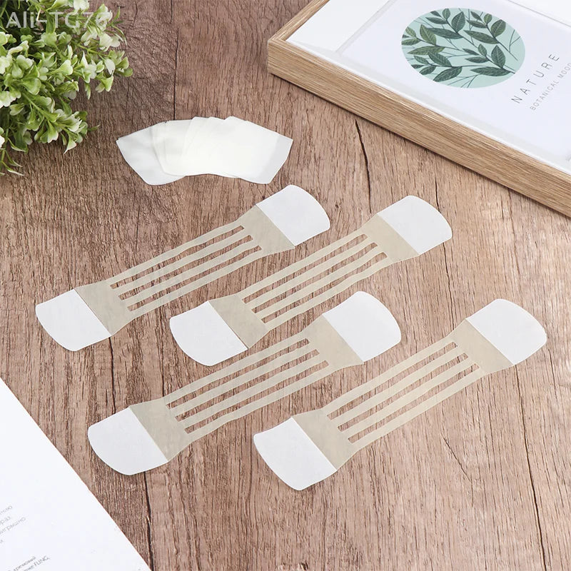 Invisible Neck Lifting Bandages & Face Lift Tape | 4 Pcs + 20 Patches