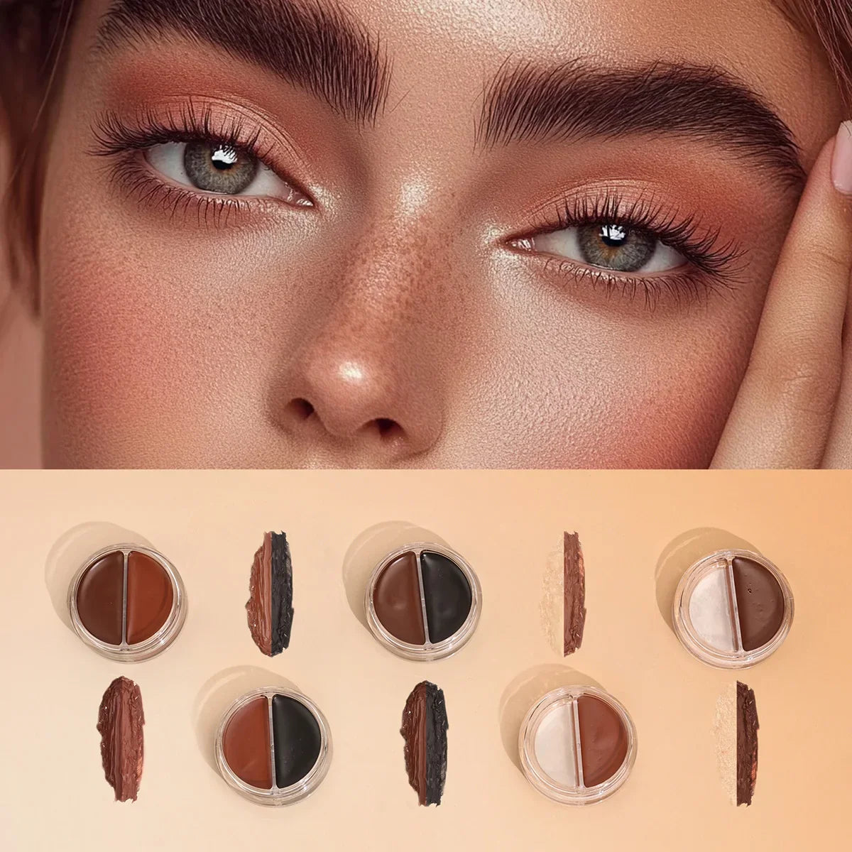 Hello Kiss 2-in-1 Eyebrow & Lash Tint Kit – Waterproof