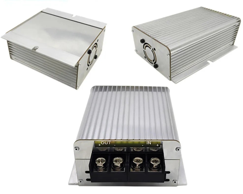 12V to 24V DC Converter 50A 1200W – Waterproof IP68 Aluminum