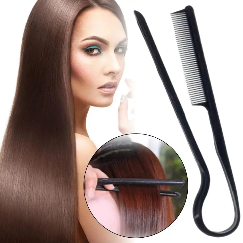 V-Shaped Hair Straightening Comb – Portable Styling Tool