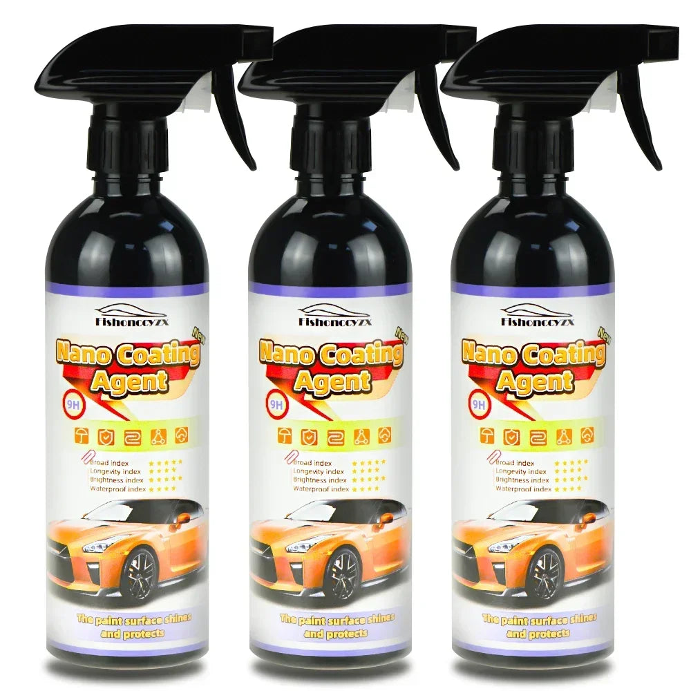 9H Hardness Car Detailing Ceramic Coating Products Nano Glass Plated