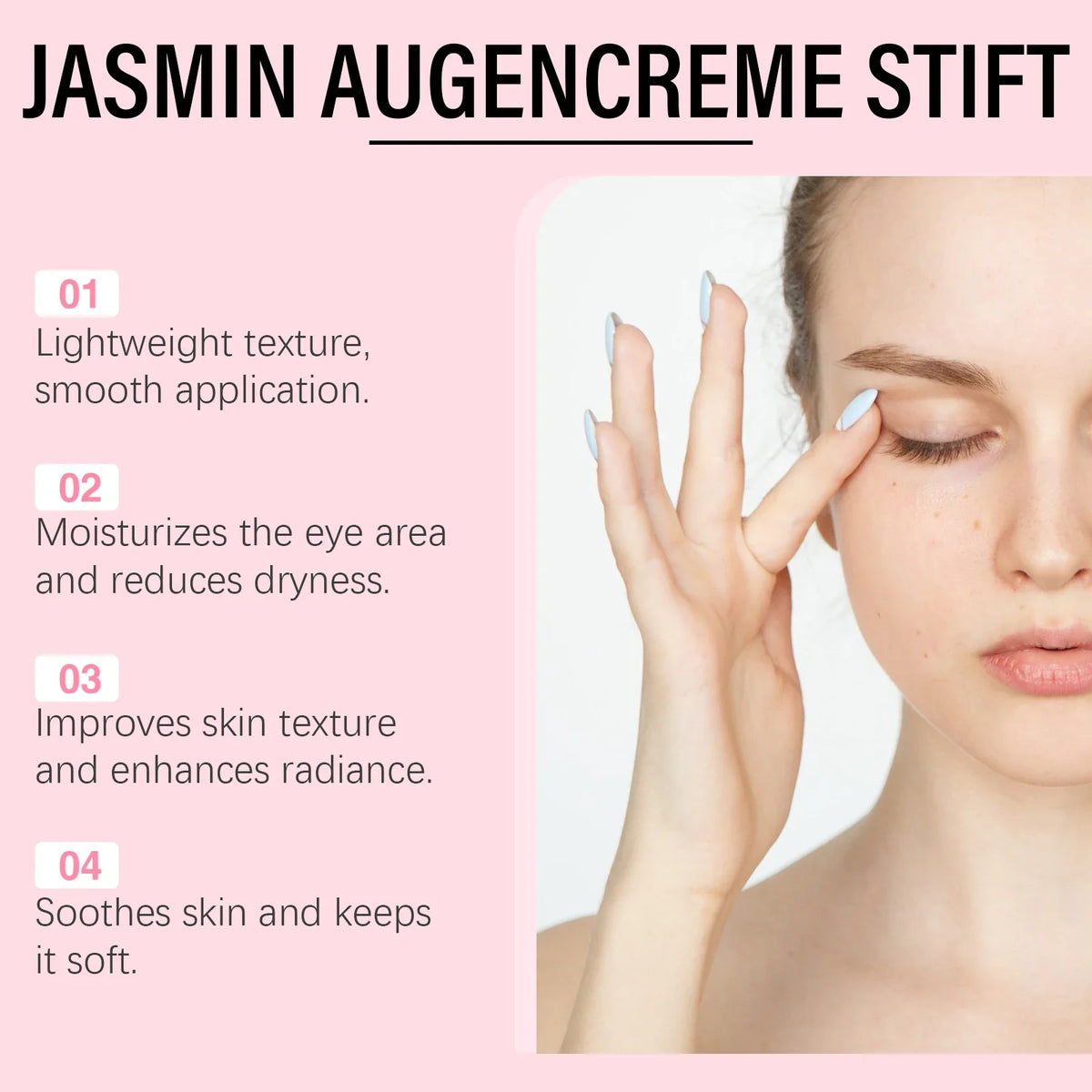 Jasmine Eye Cream Stick – Gentle Hydrating Daily Eye Care