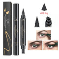 QIC 2-in-1 Stamp Eyeliner Pen – Cat Eye Waterproof Quick Dry