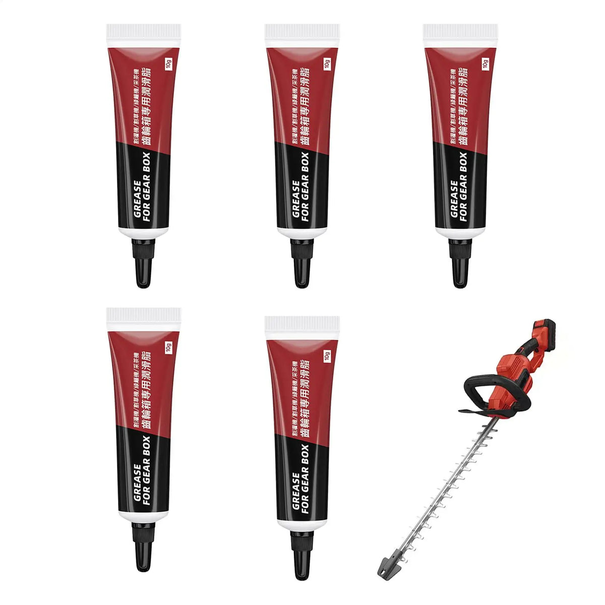 Lawn Mower Gear Grease 10g 5-Pack – Multi-Function Lubricant