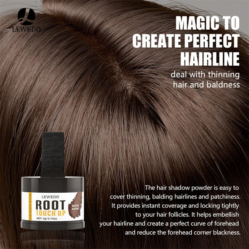 Hairline Shadow Powder 4g – Waterproof Root Cover & Concealer