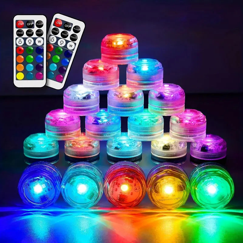 Solar Floating Pool Light – RGB LED 13-Color with Remote