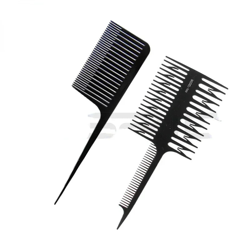 4-Pc Anti-Static Highlight Comb Set | Salon Hair Coloring Tool