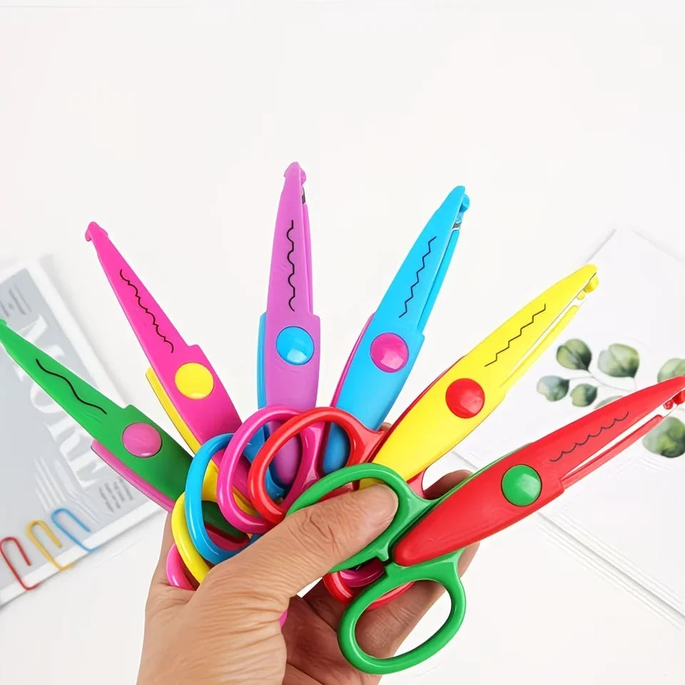 DIY Decorative Lace Scissors – Safe Art Craft Scissors for Kids