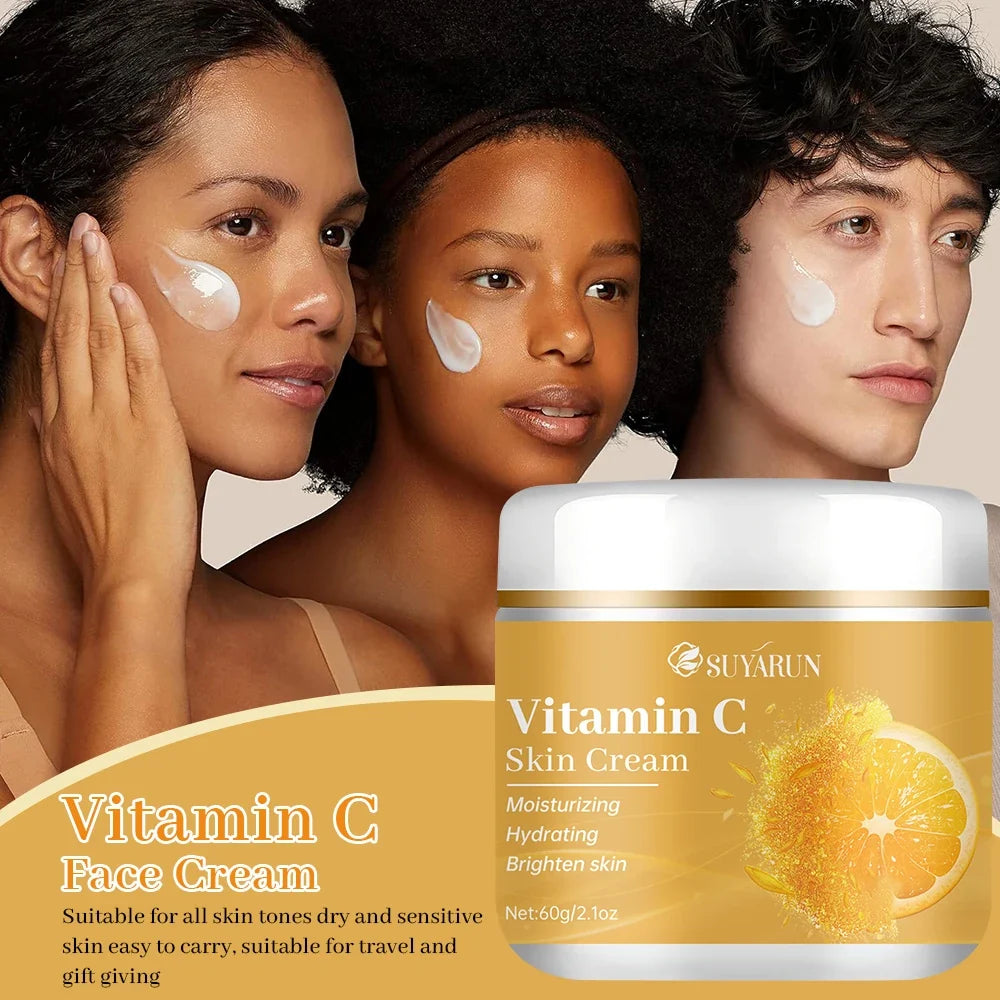 SUYARUN Vitamin C Face Cream – Brightening & Moisturizing