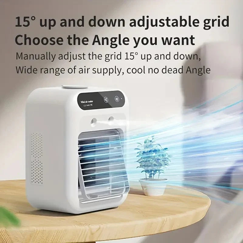 Evaporative Air Cooler Fan | Humidifier & Aromatherapy Desktop
