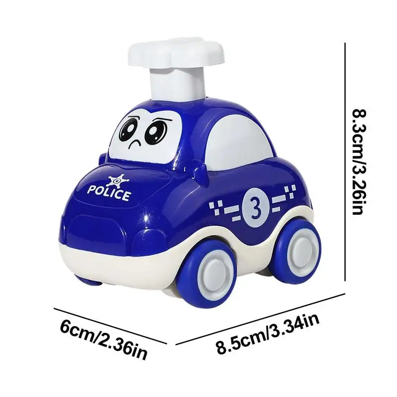 Press & Go Cartoon Animal Truck Toy for Toddlers Age 1–3