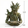 Resin Tree Man Bird Feeder – Whimsical Garden Sculpture