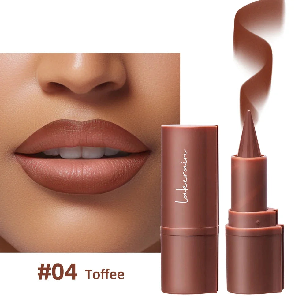 Waterproof Matte Lip Liner Velvet Tint Crayon | Long-Lasting
