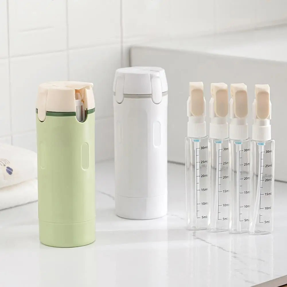4-in-1 Leakproof Travel Dispenser Bottles – TSA Approved
