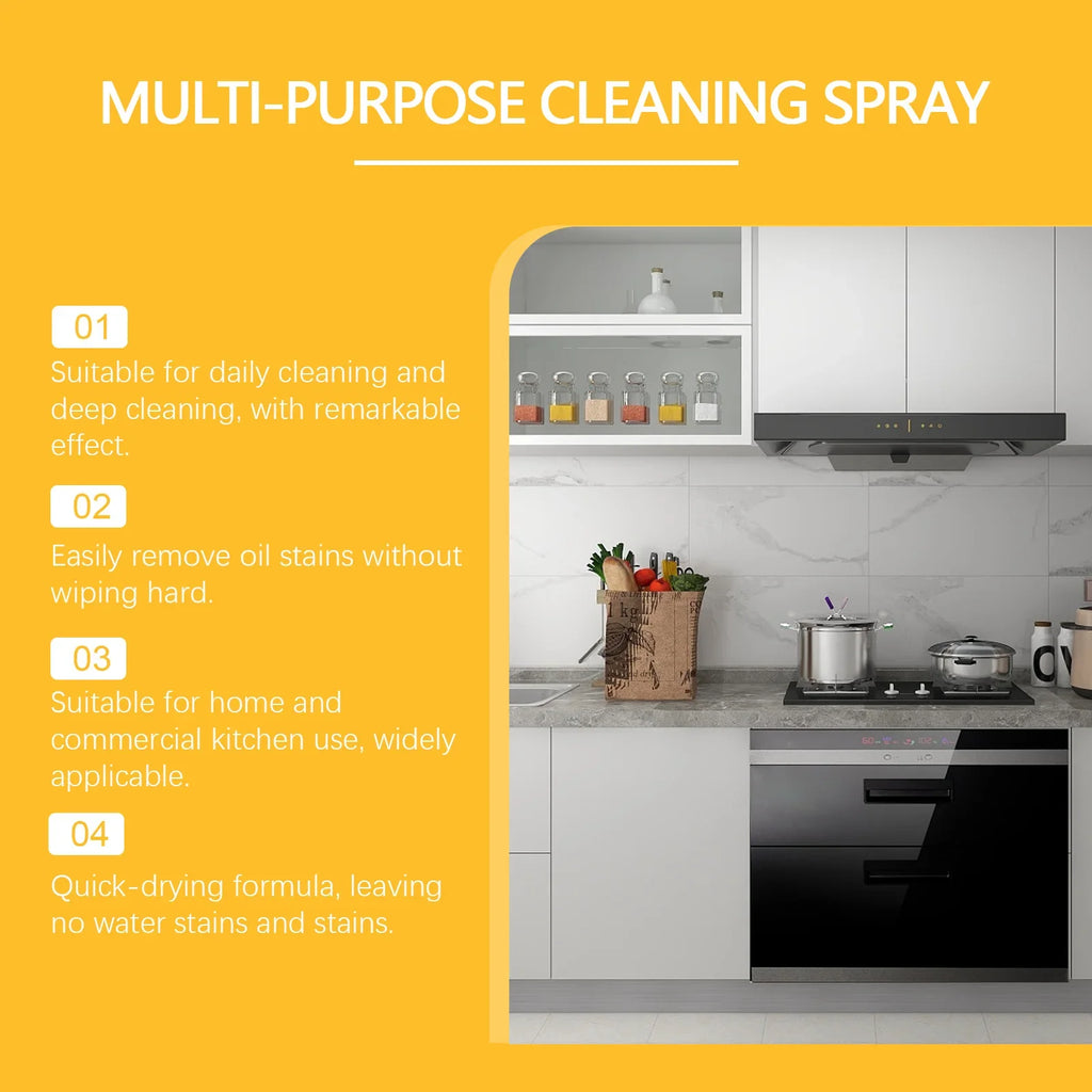 JAKEHOE Kitchen Degreaser Spray – Oven, BBQ & Stove Cleaner