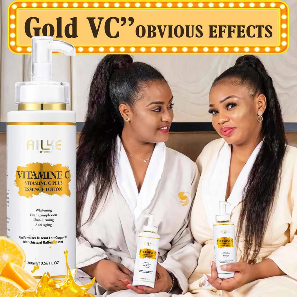 AILKE Vitamin C Brightening Body Lotion | Hyaluronic Acid