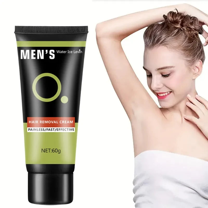 Gentle Hair Removal Cream | Chest, Arms & Underarms | 60g
