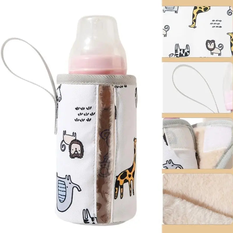 Baby Bottle Insulator Sleeve with Lanyard | Thermal Milk Cover