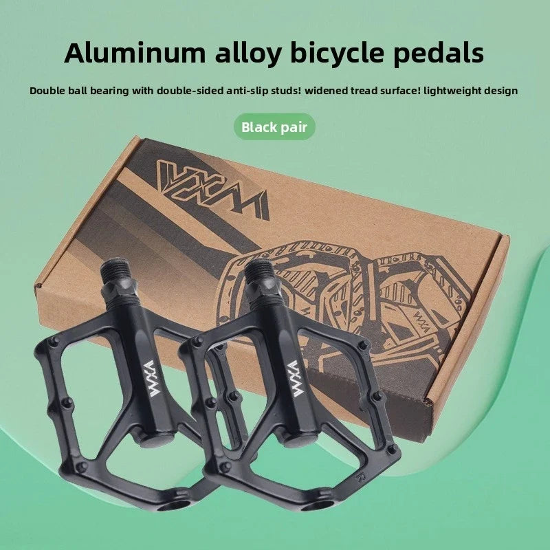 Axl Ultralight Aluminum Flat Bike Pedals | Anti-Slip MTB BMX
