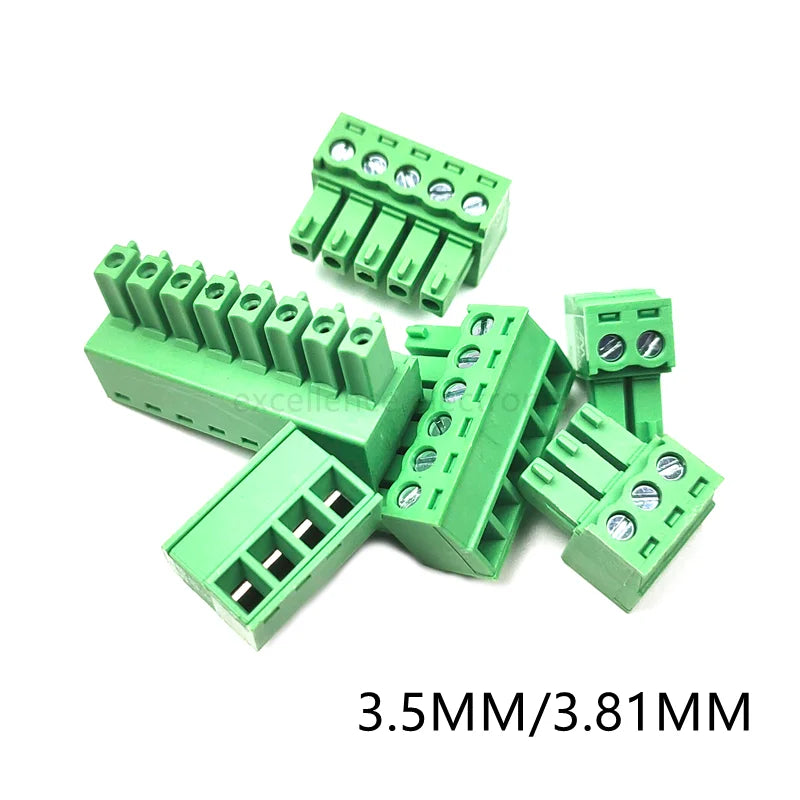 15EDG PCB Screw Terminal Block Connector PLUG PIN HEADER SOCKET 2 3 4