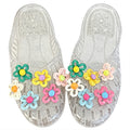 Crystal Jelly Flat Slippers | Hollow Non-Slip Beach Slides
