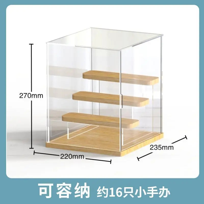 Acrylic Dust Cover Display Rack – Anime Figure & Jewelry Organizer