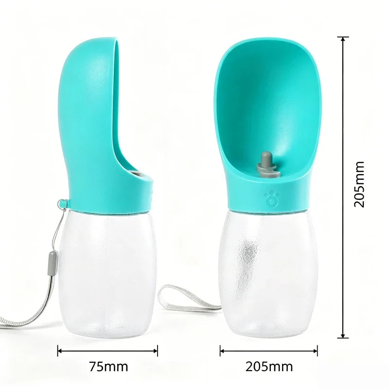 YTYIN 300ml Portable Dog Water Bottle – Leakproof Travel Bowl
