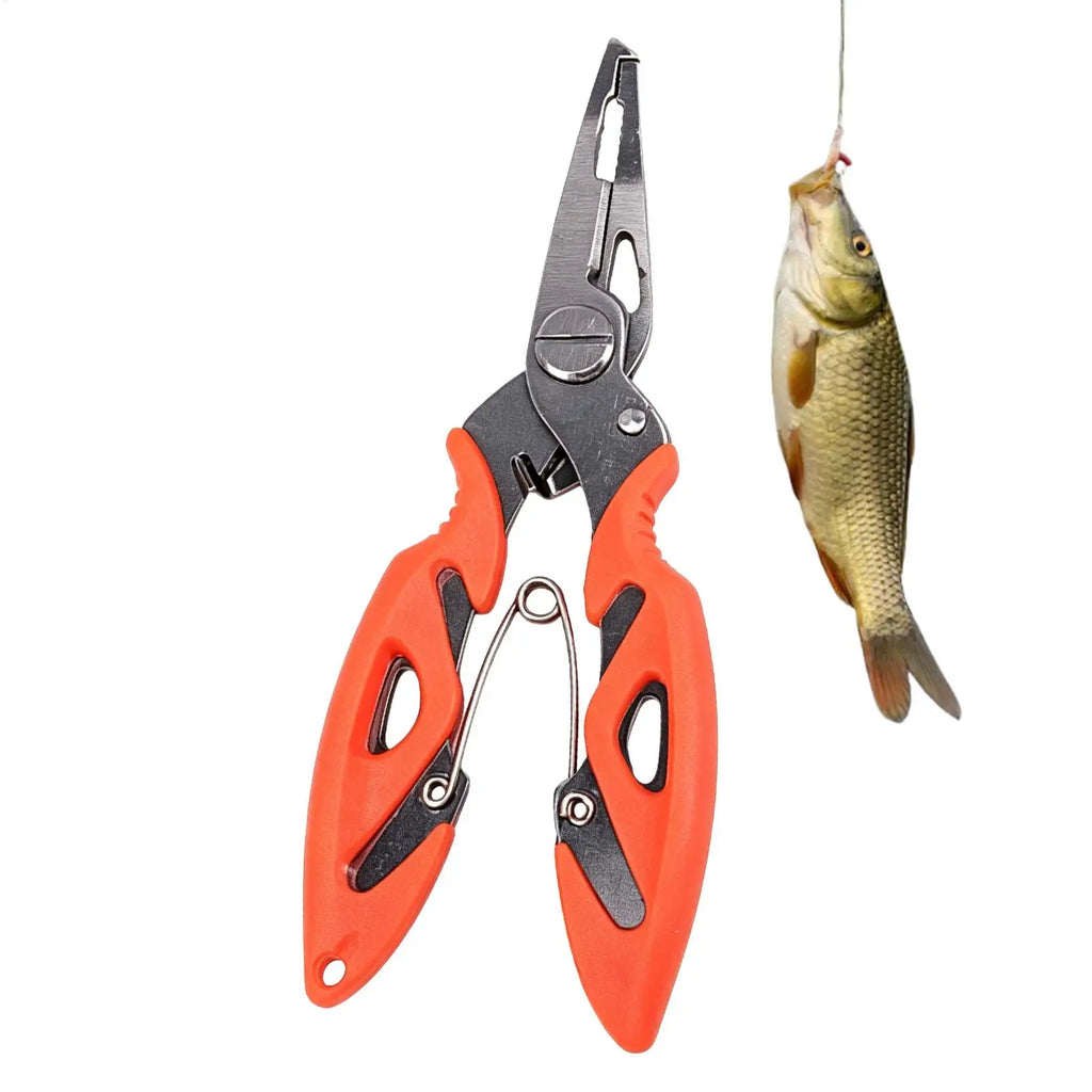 Pliers Fishing Bent Nose Angling Lure Remover Stainless Steel