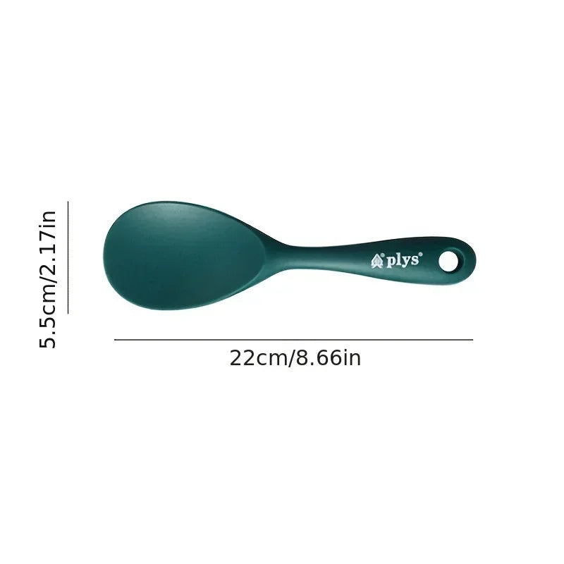 PLYS 5-Piece Silicone Spatula Cooking Utensil Set