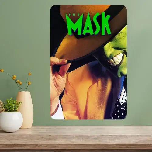 The Mask Classic Movie Metal Poster Sign | Retro Wall Art