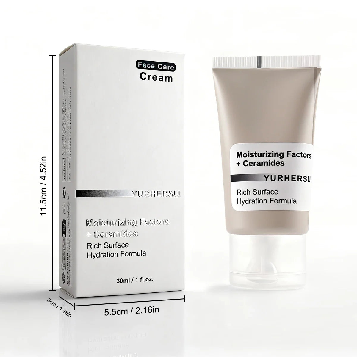 YURHERSU Ceramide Face Cream – Skin Barrier & Hydration 30ml