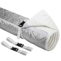 Insulated AC Hose Cover – Oxford Cloth Sleeve with Buckle Straps