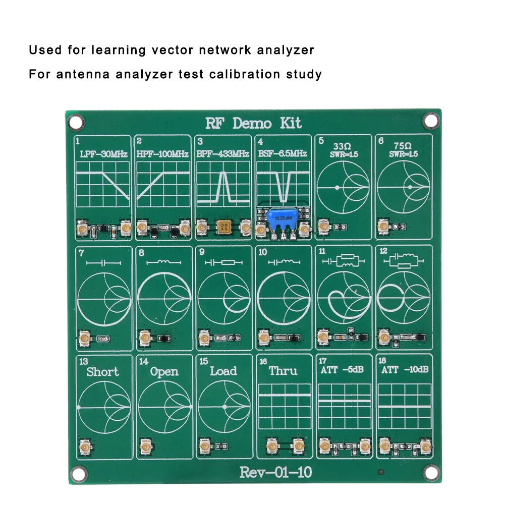 RF Demo Test Module Vector Analyzer Board Filter Attenuator