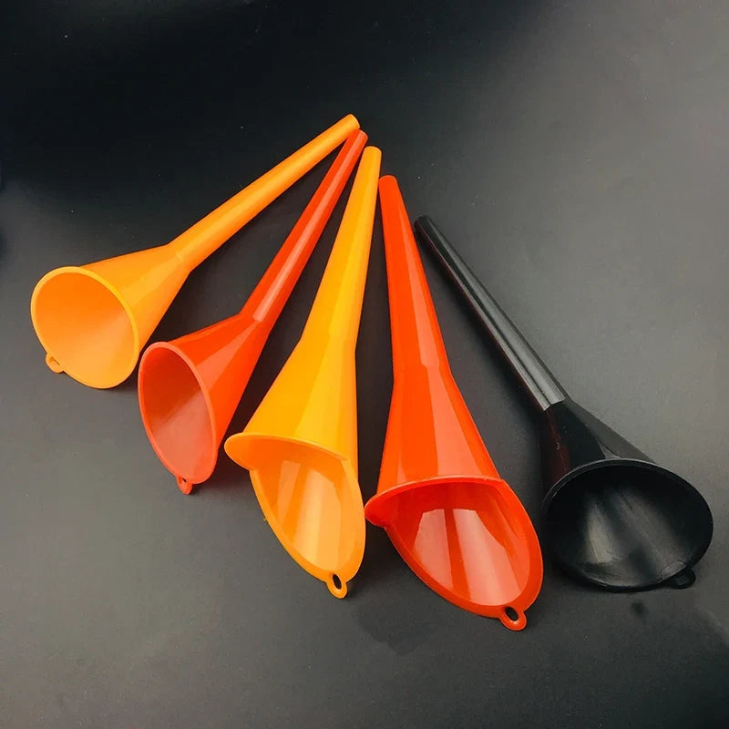 Long Stem Anti-Splash Fuel Funnel for Cars & Motorcycles