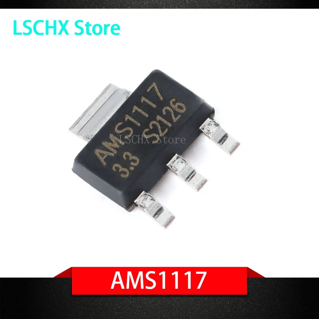 AMS1117 SOT-223 Voltage Regulator IC – 2500pcs Reel All Variants