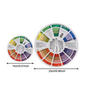 2-Pack Color Mixing Wheel Guide – Nails, Makeup & Art