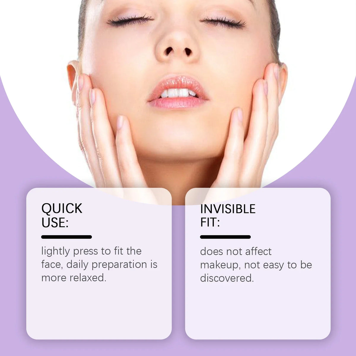 Invisible V-Face Lifting Patches Hyaluronic Acid Firming 120pc
