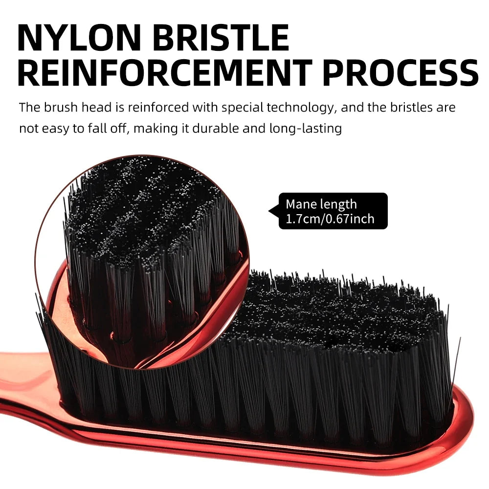 Two-Sided Beard Comb & Shaving Brush | Men's Styling Tool