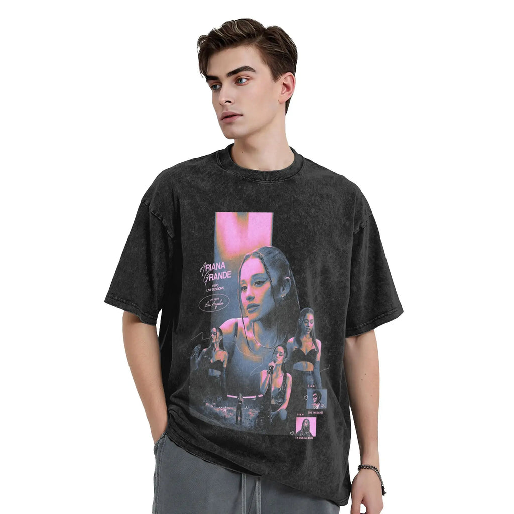 Men's Vintage Beach Graphic T-Shirt | Cotton Short Sleeve Tee