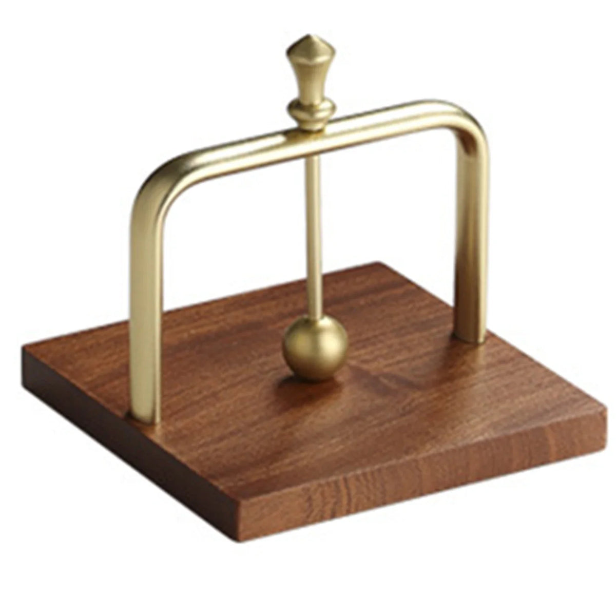 Solid Wood Napkin Holder – Tabletop Dispenser for Home & Café