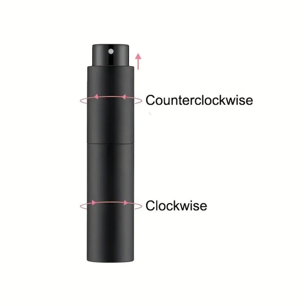 10ml Aluminum Refillable Perfume Atomizer – Travel Spray Bottle