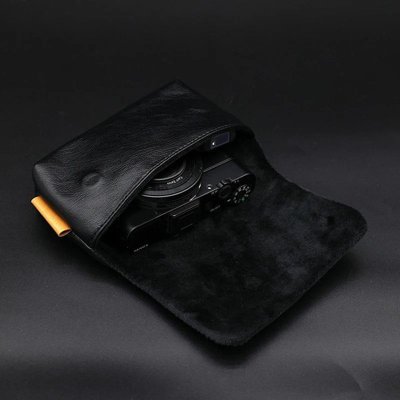Soft PU Camera Case Bag for Leica Panasonic Nikon Ricoh | KOQZM