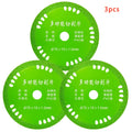 3-Pack 75mm Diamond Cutting Discs – Glass, Tile & Marble