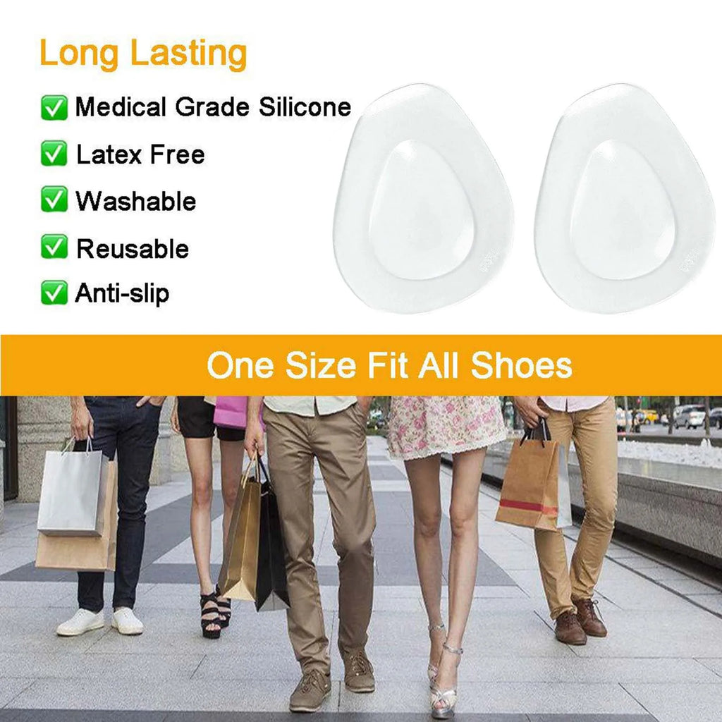Metatarsal Gel Pads – Soft Ball of Foot Cushions | Forefoot Support