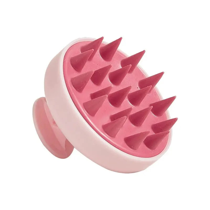 Silicone Scalp Massage Brush – Shampoo & Body Bath Comb
