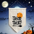 Trick or Treat Halloween Canvas Banner Wall Hanging Décor