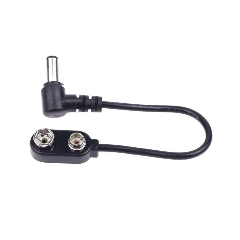 Effect Pedal 9V Battery Clip Converter Power Cable Snap Connector