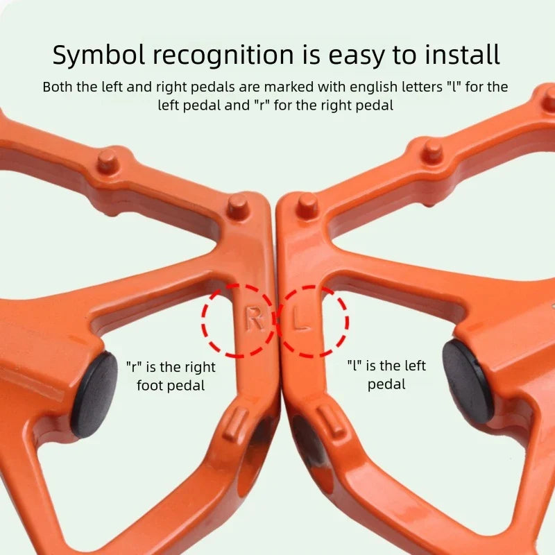 Axl Ultralight Aluminum Flat Bike Pedals | Anti-Slip MTB BMX