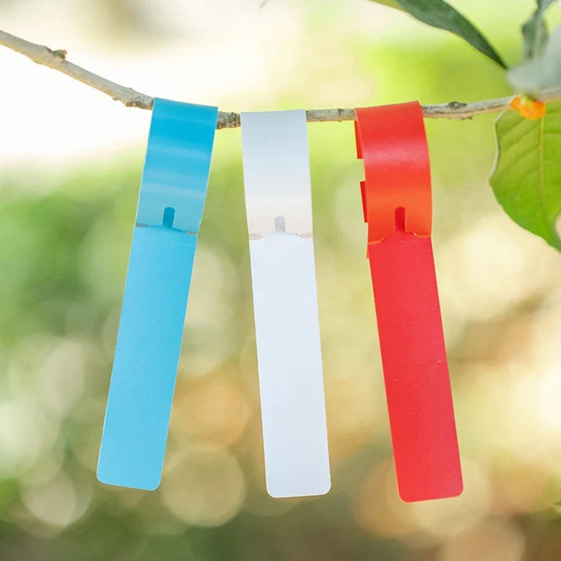 PVC Plant Labels Waterproof Garden Marking Tags Flowers Seedlings
